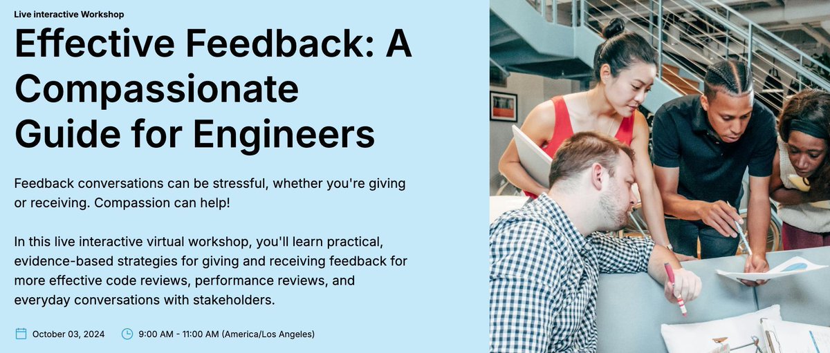 aprilwensel's tweet image. A culture of toxic positivity can prevent teams from having the difficult conversations required for growth.
One week from today at our live virtual workshop, you can learn practical tools to balance compassion and assertiveness for braver conversations that actually make a…