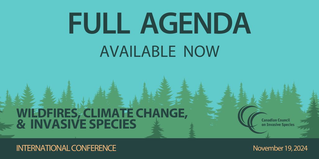 The full agenda is now live for the upcoming Wildfires, Climate Change and Invasive Species conference - register now! For details, click the link below. 

Join us for this virtual event on November 19th:

eu1.hubs.ly/H0cFvVF0