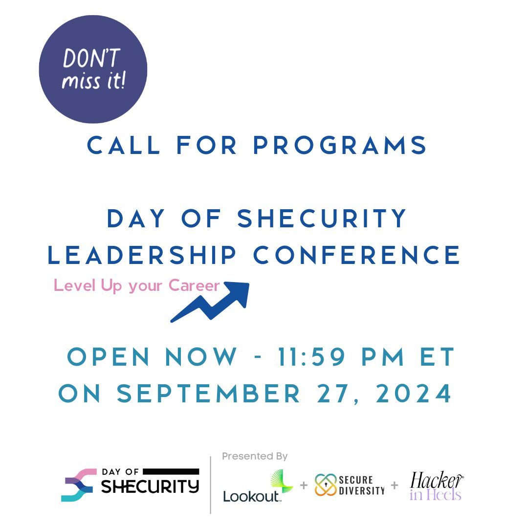 Day of Shecurity tweet media