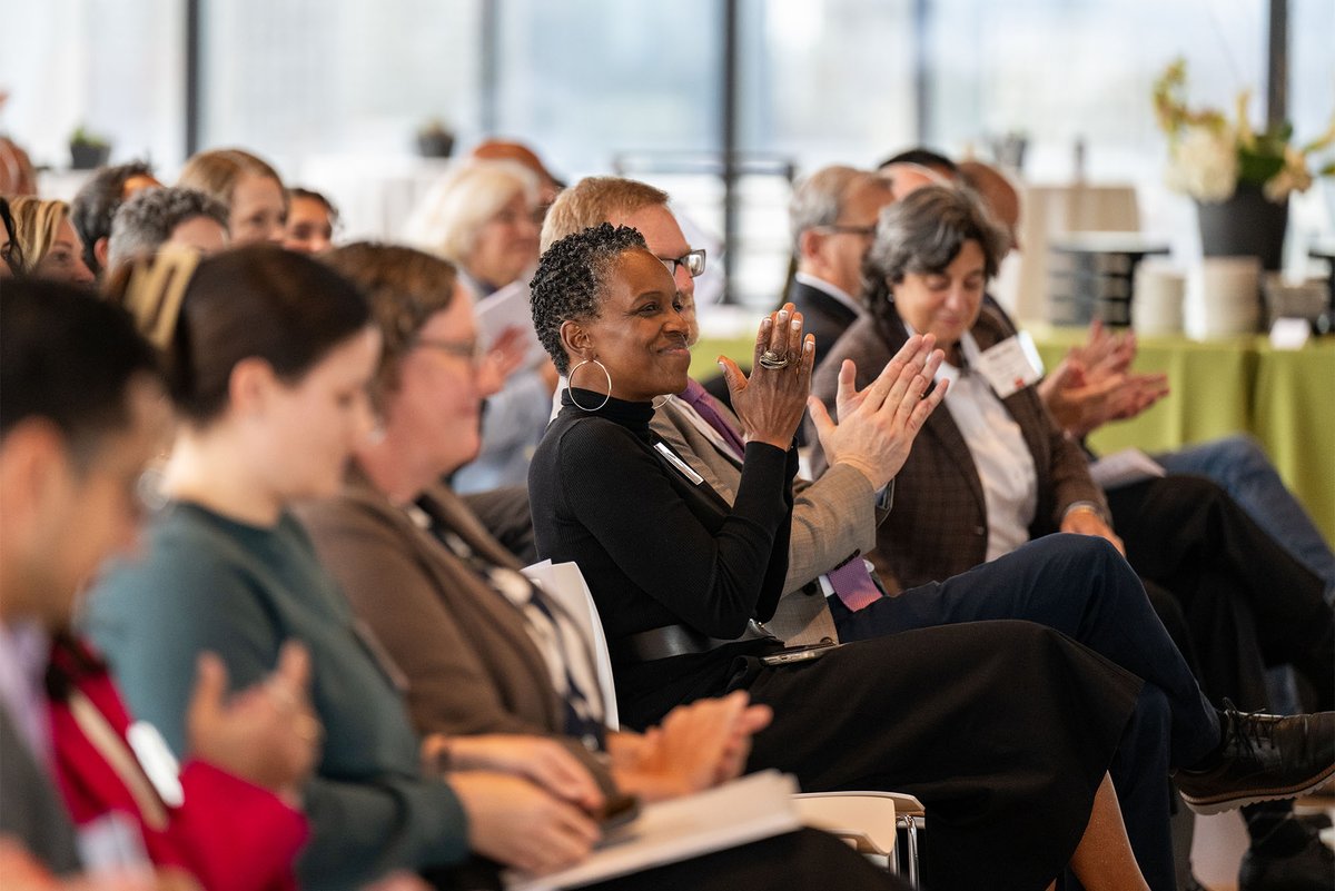 BU_Tweets's tweet photo. At the Inauguration 2024 Research on Tap event, 12 of BU’s leading researchers gave quick talks about their work and its potential impact on the world. Their research covered topics from preventing global pandemics to taking down cancer cells. 

Read ➡️ https://t.co/IYO70BBL5z https://t.co/WCiNk4YkL3