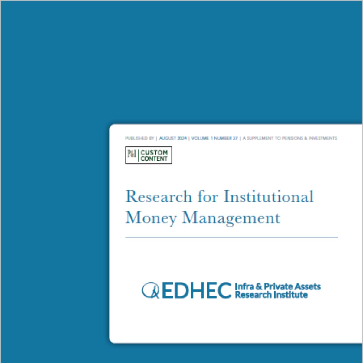 EDHECinfra's tweet photo. In our latest Supplement, we explore #ESG risks, the impact of #ClimateRisk on global #InfrastructureInvestments, and offer new insights into portfolio construction and #RiskManagement for this asset class. Read here: https://t.co/mEldsBa94a https://t.co/pmAZQDy9wF