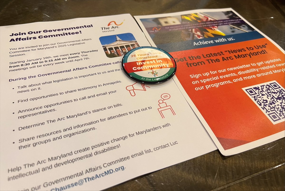 thearcmd's tweet image. Dominique, our Advocacy Specialist participated in @TheArcCCR's Living Boldly self-advocacy retreat &amp;amp; annual meeting yesterday on a panel with @MACS_Online and @MdDDCouncil, sharing the importance of “showing up” and “speaking up” in Annapolis during the legislative session!