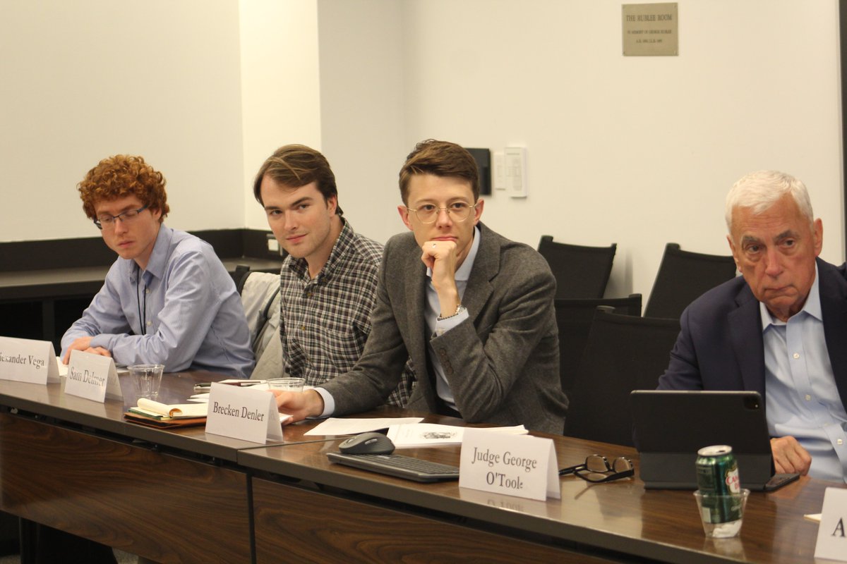 JamesWilsonInst's tweet photo. Last weekend, we hosted a seminar on Natural Law jurisprudence at Harvard Law School. Thanks to @HarvardFedSoc for all their work in helping to organize this successful event! https://t.co/7cUpnUSD7J