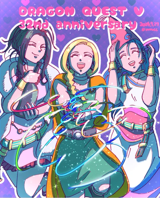 #ドラクエ5祝32周年ドラクエ5、32周年おめでとうございます!5もHD2Dで出てくれたらめちゃくちゃ嬉しいな〜!! 