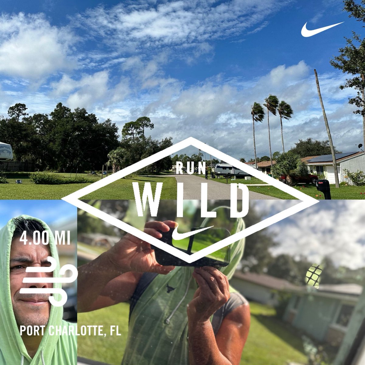 Bobbyh78's tweet photo. #nikerunclub #nrc #run #workout #Thursday #dadlife #hurricanerun #stillmoving 😄❤️ #missingmylady @DarkKnightKalEl https://t.co/Ou5uiDnpcs