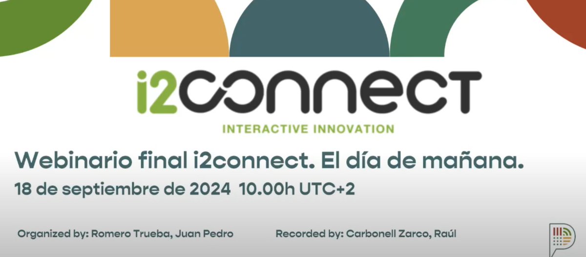 lavegainnova's tweet photo. ๐ข Ya puedes ver la grabaciรณn del webinar de despedida del proyecto europeo #i2connect, organizado por @mapagob el 18 /9. En el evento se presentaron los resultados de este proyecto para impulsar la innovaciรณn en agricultura y selvicultura. ๐ฑ๐ฒ
๐https://t.co/m6YggDPAxL https://t.co/bcd7dwxiuQ