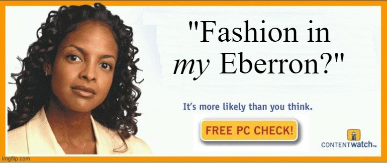 Our very own <a href="/BeckGreyhawke/">Rebecca Gray</a>, voice of Alufi, recently came out with an #Eberron fashion supplement! Check it out! Great for DMs, players, and even folks who don't play D&amp;D but still love the Eberron setting!!!

dmsguild.com/product/496317…