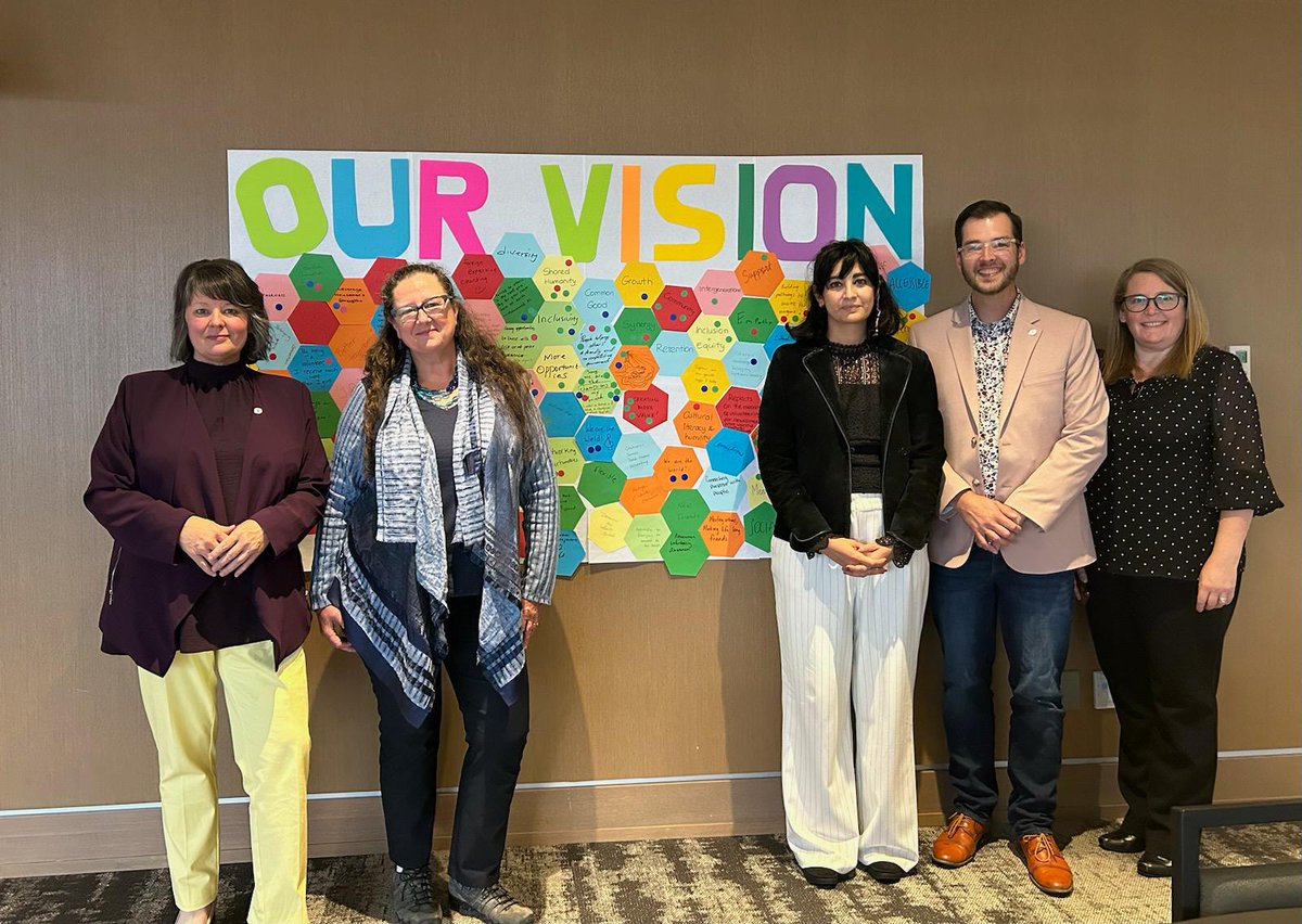 Fantastic day spent with partners <a href="/ANC_of_NL/">Association for New Canadians</a> and <a href="/CSCNL/">CSCNL</a> listening to the ideas of newcomers and organizations towards building a vision for newcomer volunteerism in Newfoundland and Labrador.