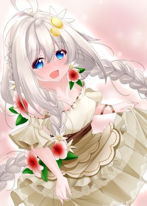 ドレスあかりちゃんでけた!!
#紲星あかり 