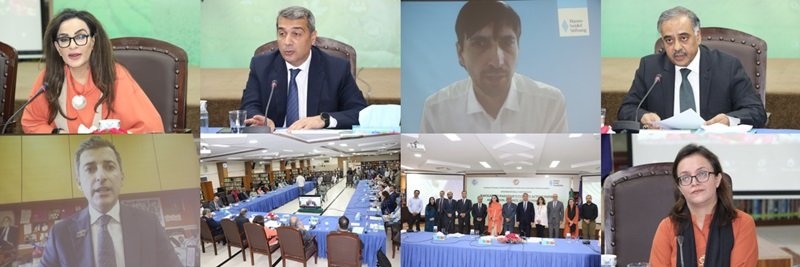 Honoured to have <a href="/sherryrehman/">SenatorSherryRehman</a> as chief guest at ISSI-HSF Int’l Conference on "Navigating Pakistan's Climate Action Path: Adaptation, Finance, and Technology" in run-up to COP29. Amb <a href="/k_farhadov/">Khazar Farhadov 🇦🇿</a> keynote &amp; panelists’ remarks focus on mitigation, adaptation, finance, &amp; technology.