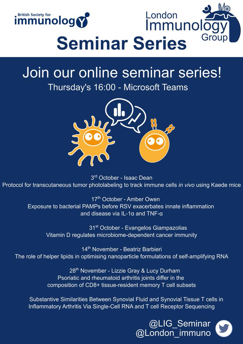 🚨 Our line-up for series 4 is out!!

Add all the dates to your calendar, you don't want to miss out! 🌟 Come discover new research from London ECRs + hear about their challenges &amp; lessons from that time

👉 We're on at 4pm (UK time) on Thursdays fortnightly

See u next week 👋🏻