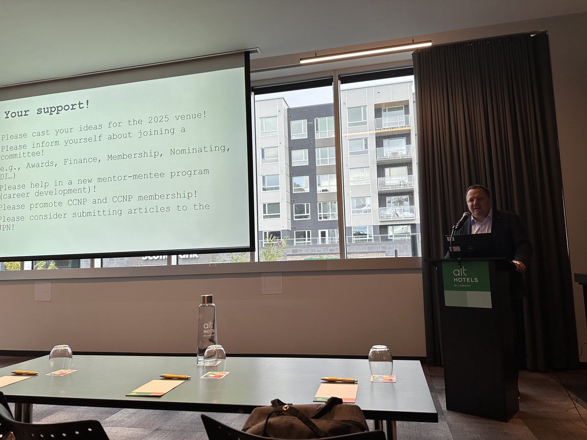 <a href="/mueller_dj/">Daniel J. Mueller 🧠🔬</a> kicking off the <a href="/ccnp_ca/">CCNP</a> #CCNP2024 meeting in Calgary! An exciting program bringing together the best of basic, translational and clinical neuropsychopharmacology research in Canada!