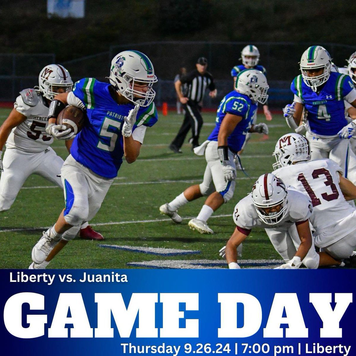 Liberty Patriots Football (@libertypatsfb) on Twitter photo 