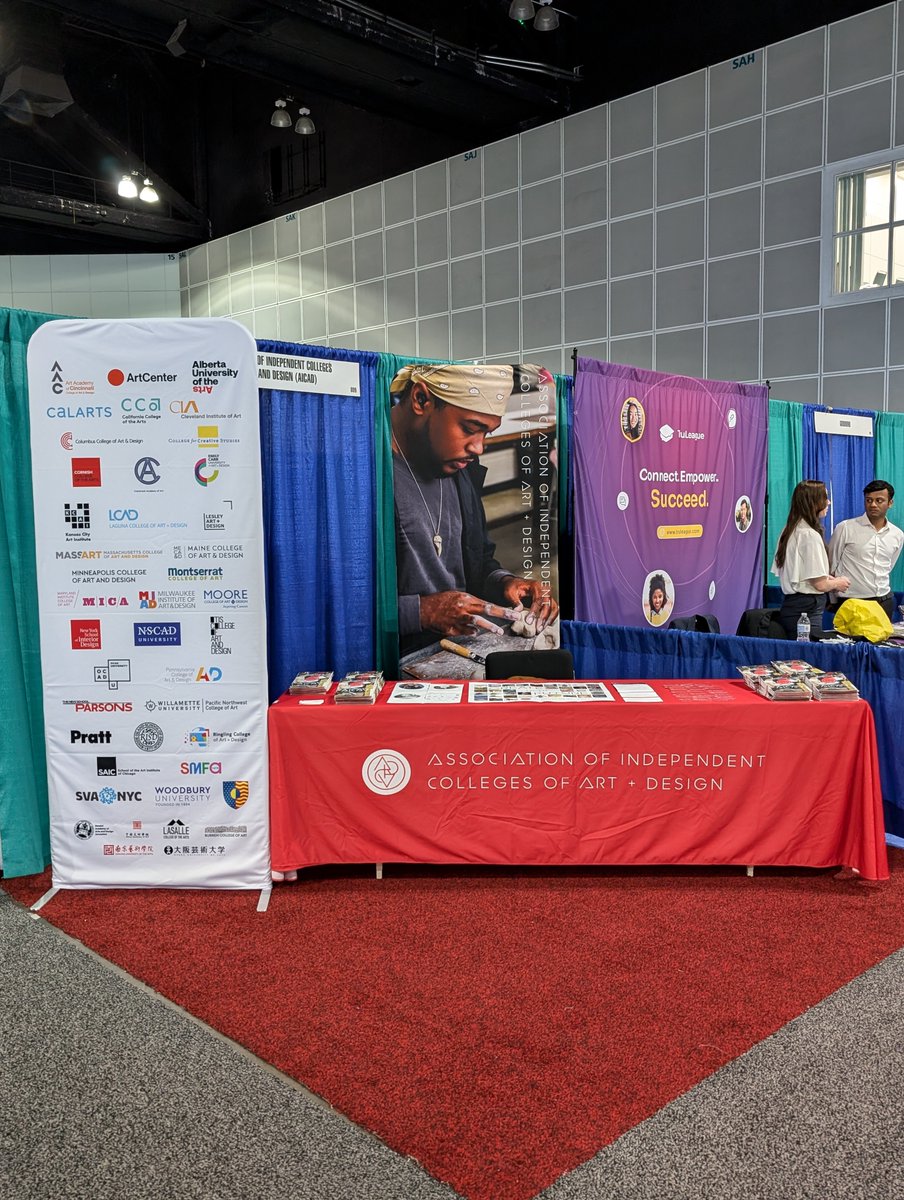 AICAD (@aicartdesign) on Twitter photo We're at <a href="/NACAC/">Natl Association for College Admission Counseling</a> in Los Angeles to show folks the opportunities students have in Art and Design! Come by booth 809 and see us! We're at <a href="/NACAC/">Natl Association for College Admission Counseling</a> in Los Angeles to show folks the opportunities students have in Art and Design! Come by booth 809 and see us!