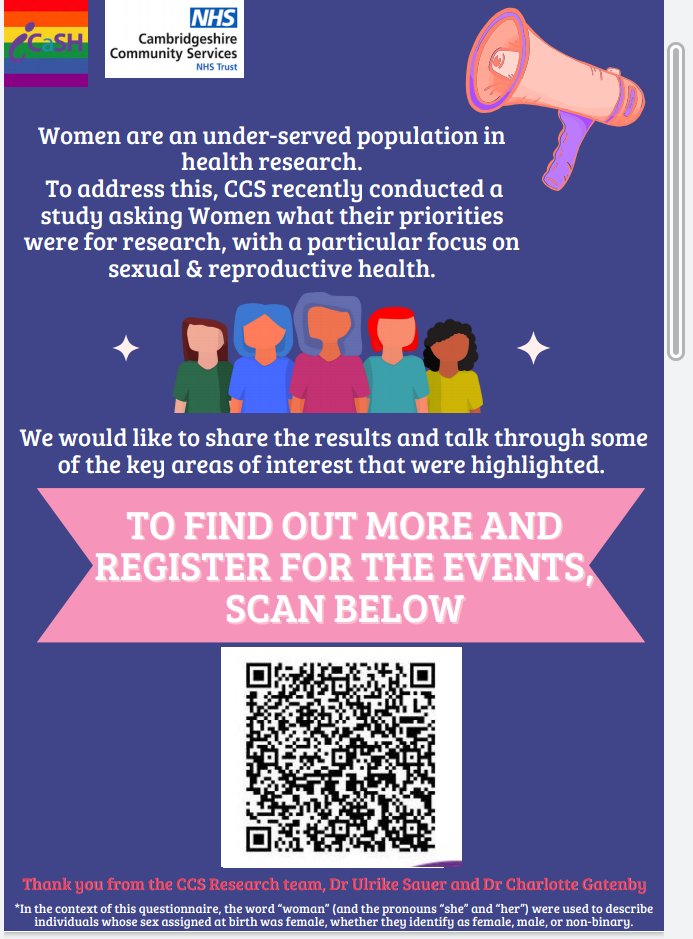 ResearchTeam (@ccsnhsresearch) on Twitter photo Invitation to the Women's Health Survey Report: Findings, interactive online events
Monday 21st Oct- 6-7 Mood & contraception
Monday 18th Nov- 6-7 Weight & contraception
See poster to find out more and register to attend - Everyone is welcome! <a href="/iCaSHService/">iCaSH (integrated Contraception and Sexual Health)</a> <a href="/ccs_nhst/">CCS NHST</a> @NIHRCRNeoe Invitation to the Women's Health Survey Report: Findings, interactive online events
Monday 21st Oct- 6-7 Mood & contraception
Monday 18th Nov- 6-7 Weight & contraception
See poster to find out more and register to attend - Everyone is welcome! <a href="/iCaSHService/">iCaSH (integrated Contraception and Sexual Health)</a> <a href="/ccs_nhst/">CCS NHST</a> @NIHRCRNeoe