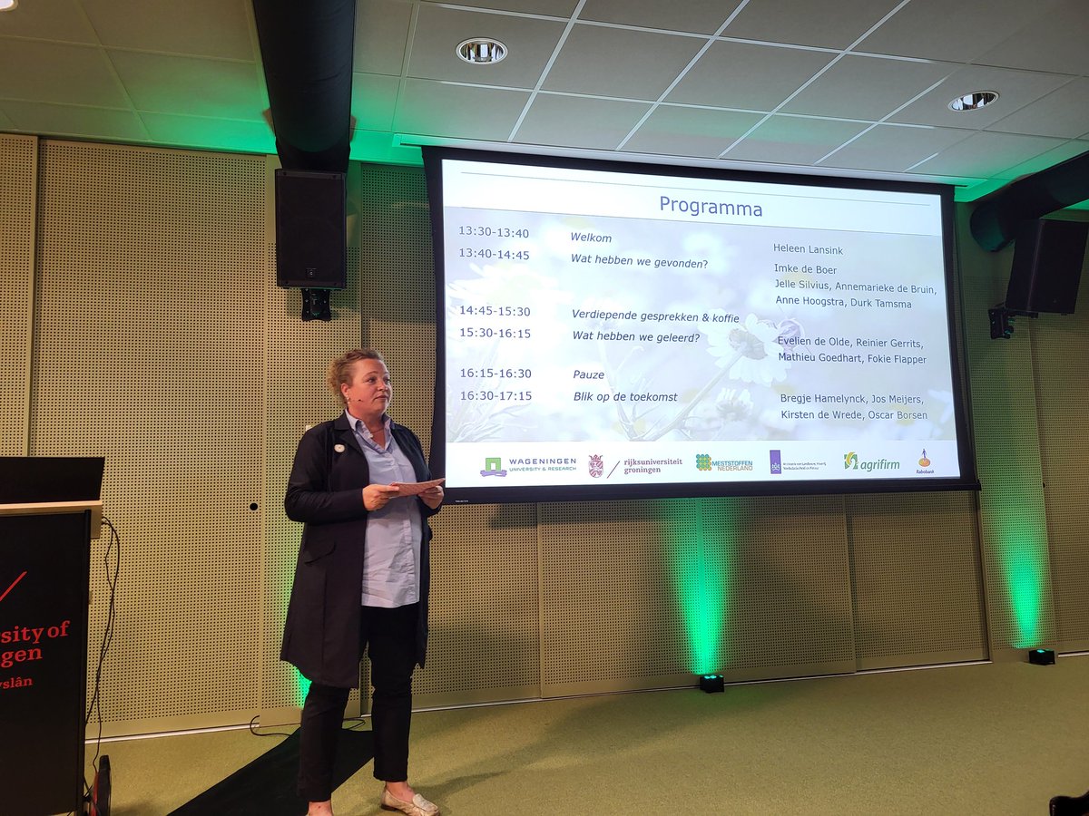 Vandaag in Leeuwarden de presentatie van de resultaten van het CAN-DO-IT project waarin 4 PHd's hun resultaten presenteerden, erg interessant en zeer benieuwd naar het vervolg
wur.nl/nl/project/can…