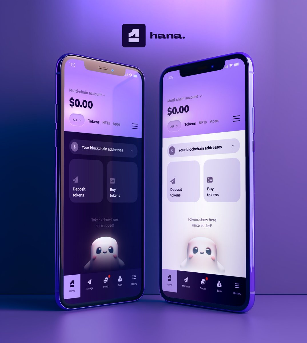 🟣 That crisp feel of a fresh new wallet.

We're working on a improved in-app onboarding flow 🏗️ results coming to a phone near you soon!