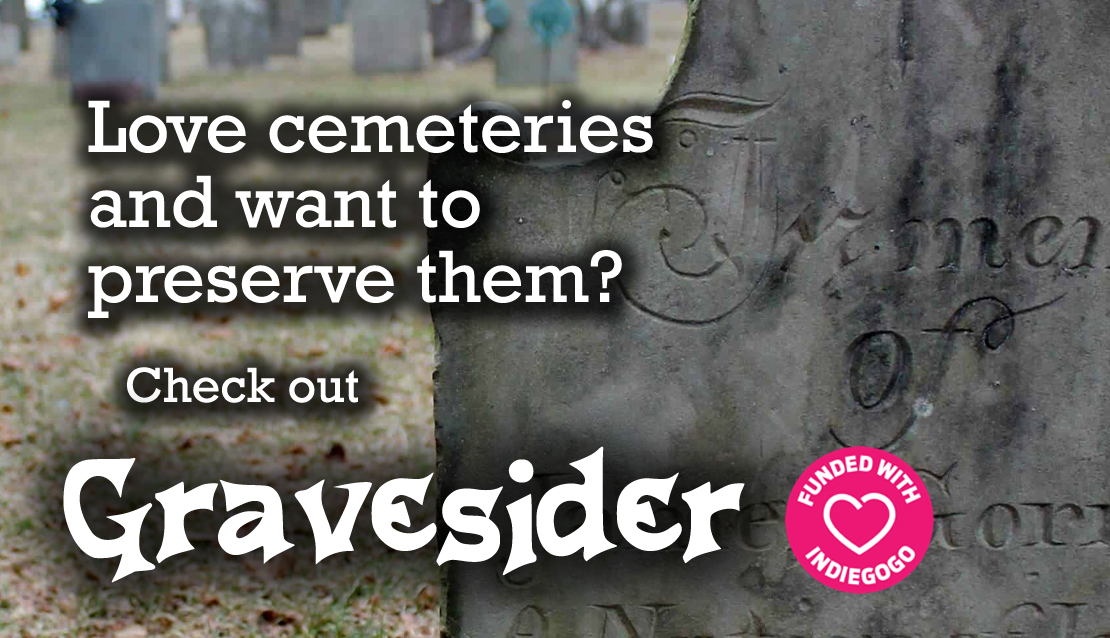 grvsidr's tweet photo. Love #cemeteries and want to preserve them? We're looking for true #taphophiles to support us! Check out #gravesider and lend your support! 
https://t.co/z7l8PgNBkU #taphophile #cemetery #indiegogo #crowdfund #augmentedreality #technews #halloween #landmarkpreservation https://t.co/3HXfVqEqIT