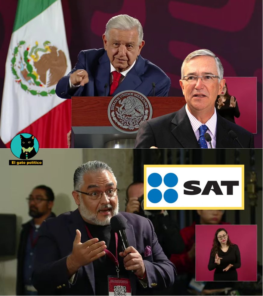 elgatopolitico_'s tweet image. 🔴🔴Qué exhibida de AMLO al evasor de Salinas Pliego.
El presidente cuenta que al inicio de su Gobierno, el muy usurero fue a verlo, para ver si podían llegar a un acuerdo por los cuantiosos  impuestos que debía al SAT. 
El presidente relata que se le iba a hacer una reducción de…