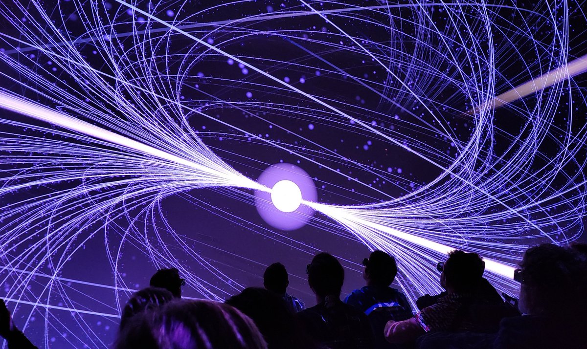 stevekmcc's tweet photo. Models 2024 reception at Ars Electronica in Linz: 9m high 3D-projection in 8K 🤩 https://t.co/eCg1aRPq1O