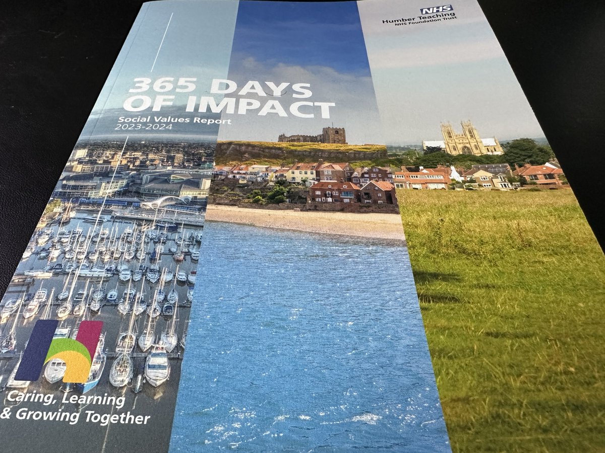 iamahill's tweet photo. It’s always exciting to recieve print proofs but the Humber Teaching NHS Foundation Trust social values report is always a favourite! 

It’s the third edition I’ve worked on and I’m always amazed the learn about everything they do in the community! 

#NHS #Brochure #Editorial https://t.co/TrBDFmhrkU
