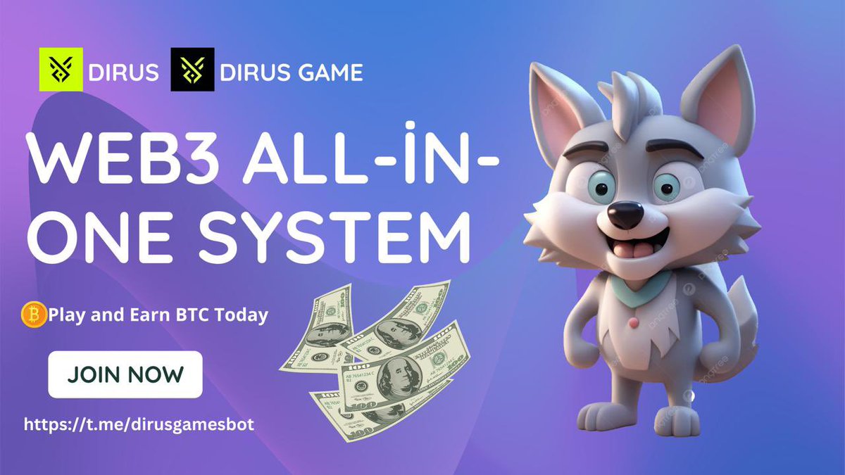 Dirus Casino – Play &amp; Earn! 🎰 Enjoy thrilling games, win big, and earn real rewards. 💰 Deposit now for FREE BTC! 💸 Don’t miss out, start playing today! 🤑 #PlayAndEarn #CryptoCasino #BTC #Dirus

t.me/dirusgamesbot