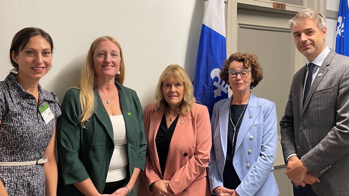 Merci <a href="/BerubeABJNE/">Sylvie Bérubé, députée bloquiste</a> <a href="/LouiseChabotBQ/">Louise Chabot</a> du <a href="/BlocQuebecois/">Bloc Québécois</a> d'avoir discuter d'enjeux pour le secteur sans but lucratif.  Il est impossible d'imaginer nos communautés sans les contributions du secteur communautaire et il y a tant à faire pour assurer qu'il puisse continuer son travail.