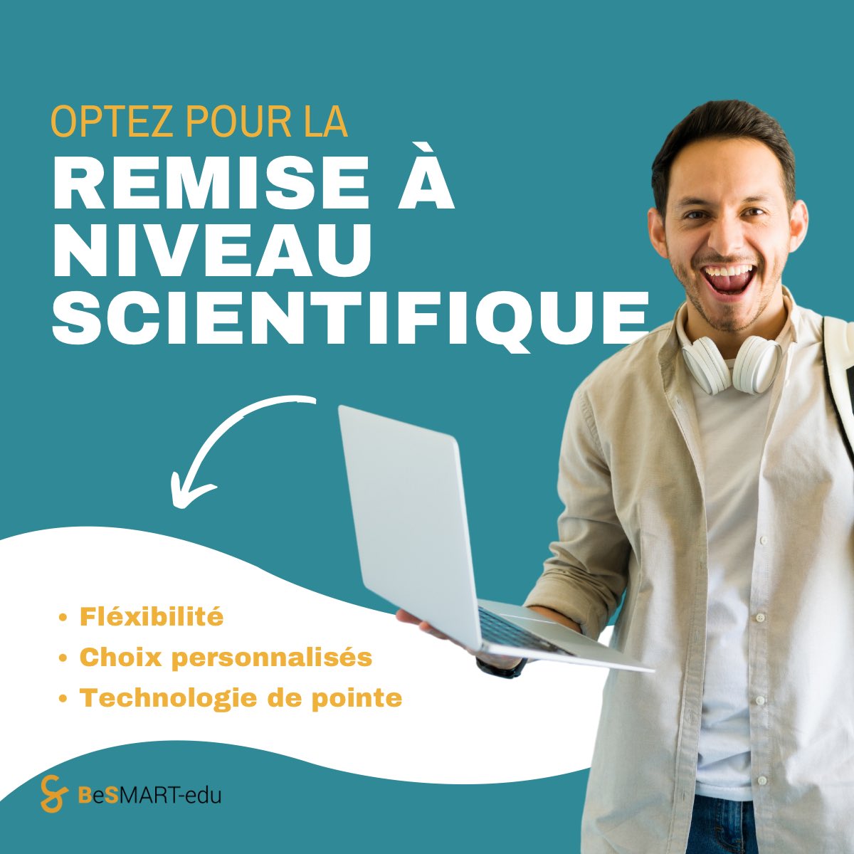 Savez-vous que cette personne sur 10 trouve la science difficile à maîtriser ?

Pourquoi rester bloqué quand <a href="/BesmartEdu/">BeSMART-edu</a> vous propose une solution toute trouvée : la RNS

👉 Prêt à transformer vos défis en opportunités ? 
Inscrivez-vous dès maintenant : urlr.me/D1pT6