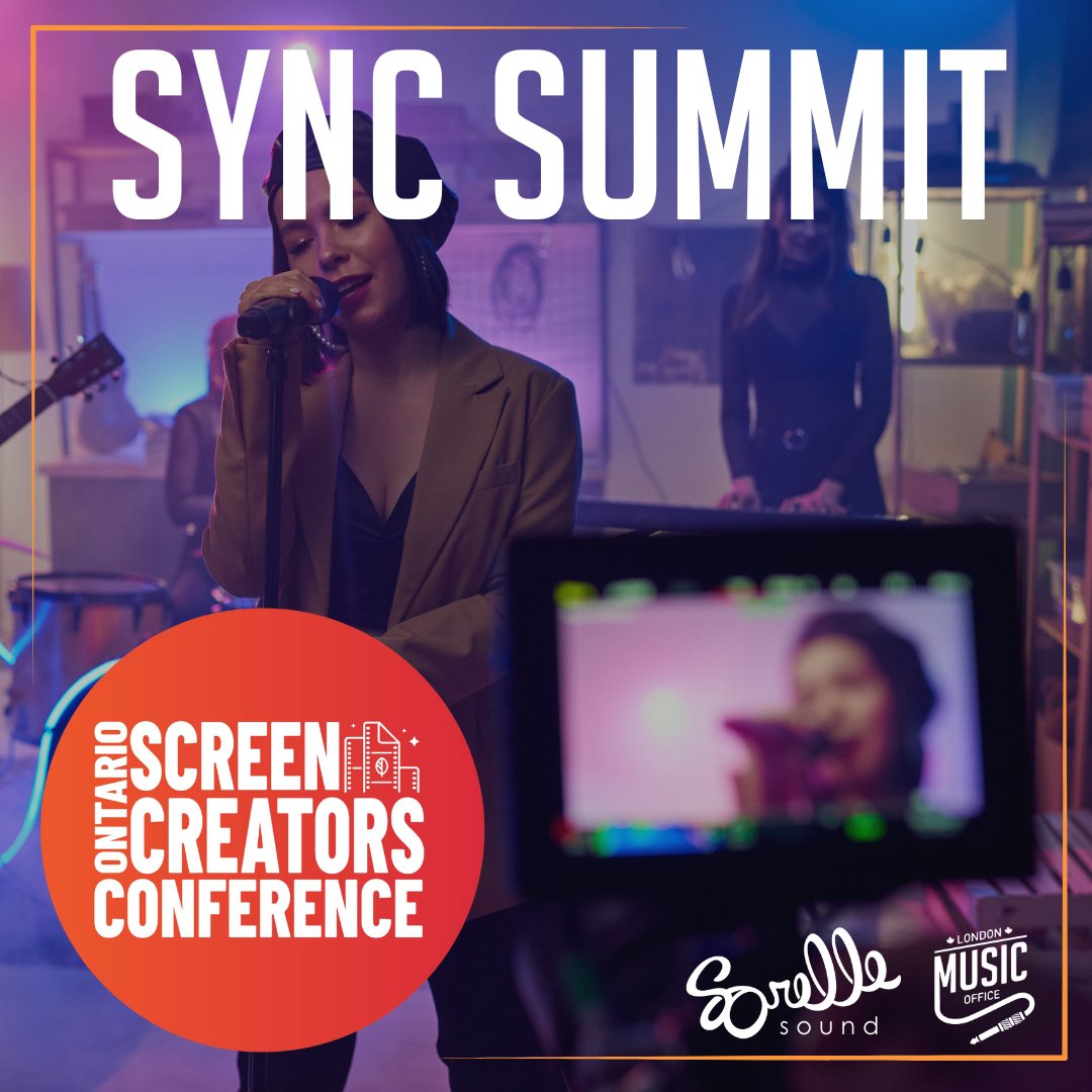 The Sync Summit returns to the ON Screen Creators Conference on October 23!! 🎵📹

Take part in educational panels exploring the sync licensing industry - covering everything from pitching  your music for sync, finding agents &amp; more!

👉Register for free: bit.ly/4eytnmG