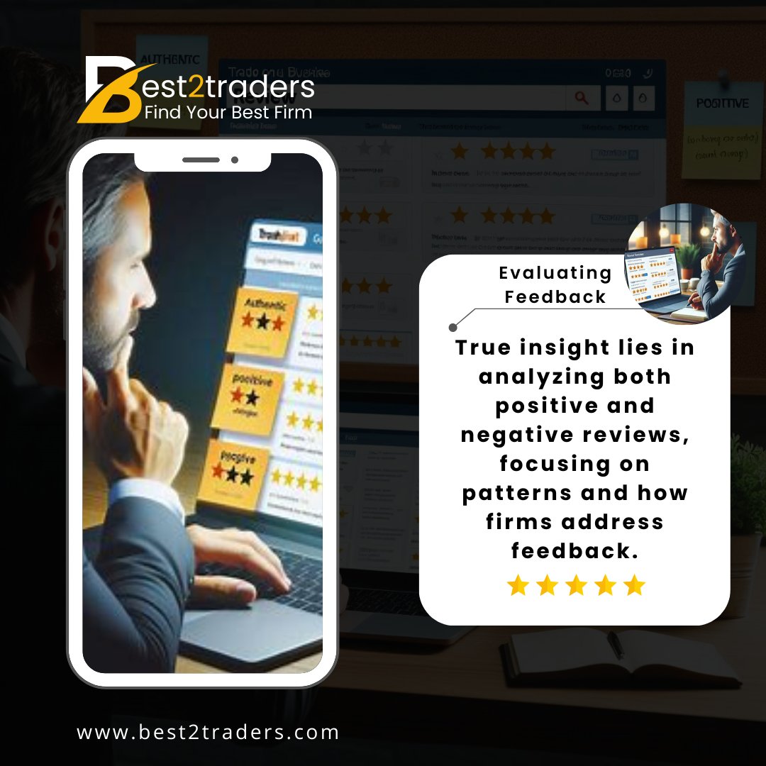 Best2Trade's tweet photo. In evaluating brokers or prop firms, it’s essential to read between the lines of online reviews. Not every excellent rating reflects reality, nor does a single negative review signify failure.
Read More: https://t.co/7lunpAU83V
#Best2Traders #ReviewAnalysis #TraderInsights https://t.co/ekvssXsDiJ