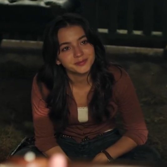 isabela merced as dina in “the last of us” season 2.