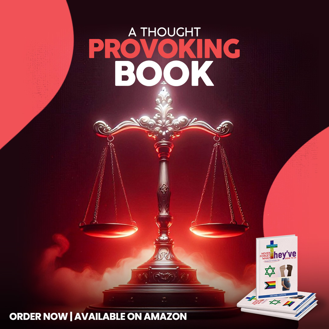 CaputoAuthor's tweet photo. Is your #faith a comfort or a cage?
Never Forget What They've Done to Us: Counterfeit Christians 101, by Michael Caputo, is a thought-provoking book that challenges this thought.
#BuyNow: https://t.co/bQL0ZHqlmn
#NeverForget #CounterfeitChristians #Religion #ReligiousCorruption https://t.co/EQ8Qx68Pm8