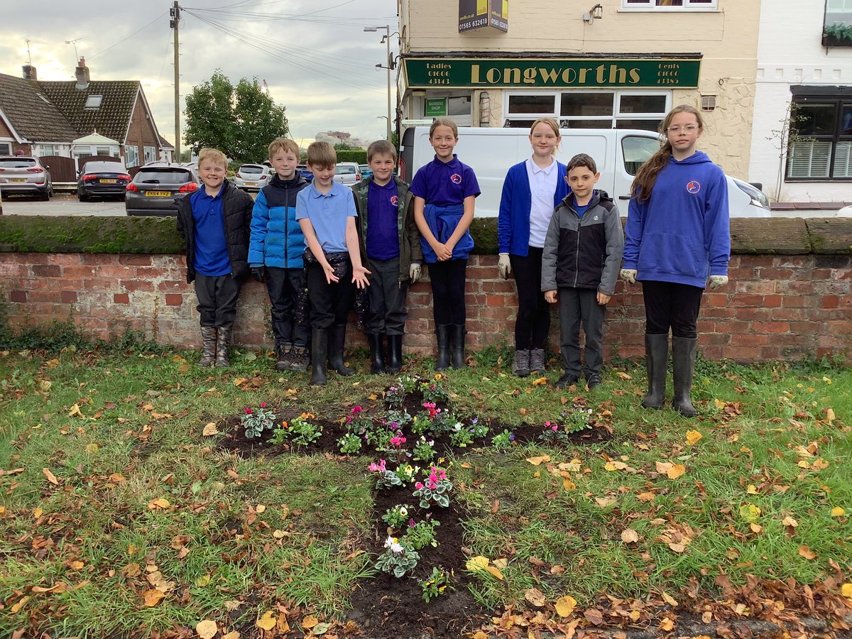 Gardening Club have spent time planting in our church garden together. They have designed the cross and decided upon the plants together. We are so proud of you! #LGCEWorship