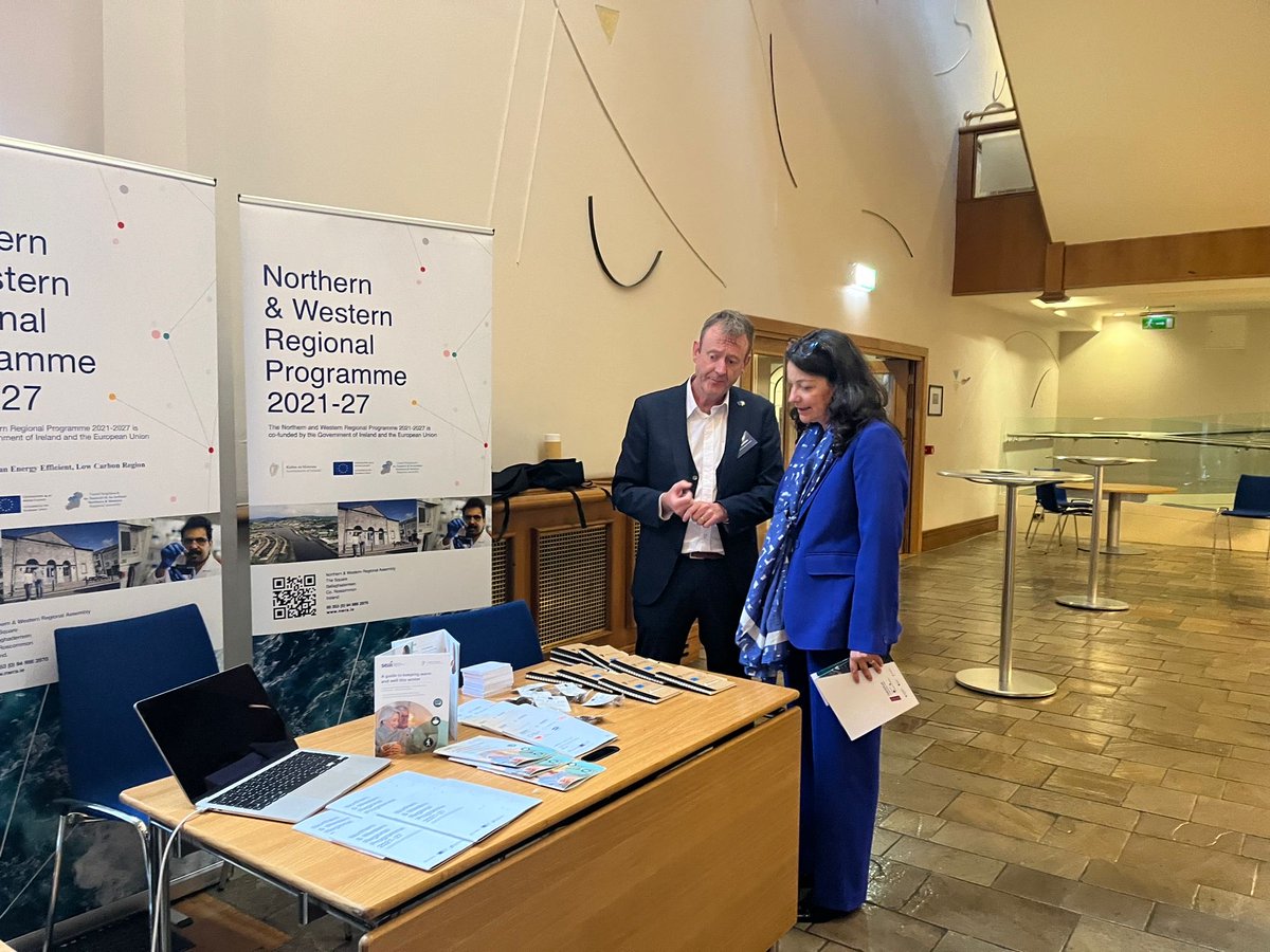 Northern & Western Regional Assembly (@nwassembly) on Twitter photo Fantastic opportunity today to share experiences from our EU co funded projects and contribute at the Future of EU Cohesion Policy Conference in Dublin Castle <a href="/IRLDeptPER/">Dept of Public Expenditure NDP Delivery & Reform</a> <a href="/Paschald/">Paschal Donohoe</a> #cohesionolicy #EUinmyregion 🇮🇪🇪🇺 <a href="/EUJTF_ie/">EU Just Transition Fund in Ireland</a> <a href="/SouthernAssembl/">Southern Regional Assembly</a> Fantastic opportunity today to share experiences from our EU co funded projects and contribute at the Future of EU Cohesion Policy Conference in Dublin Castle <a href="/IRLDeptPER/">Dept of Public Expenditure NDP Delivery & Reform</a> <a href="/Paschald/">Paschal Donohoe</a> #cohesionolicy #EUinmyregion 🇮🇪🇪🇺 <a href="/EUJTF_ie/">EU Just Transition Fund in Ireland</a> <a href="/SouthernAssembl/">Southern Regional Assembly</a>