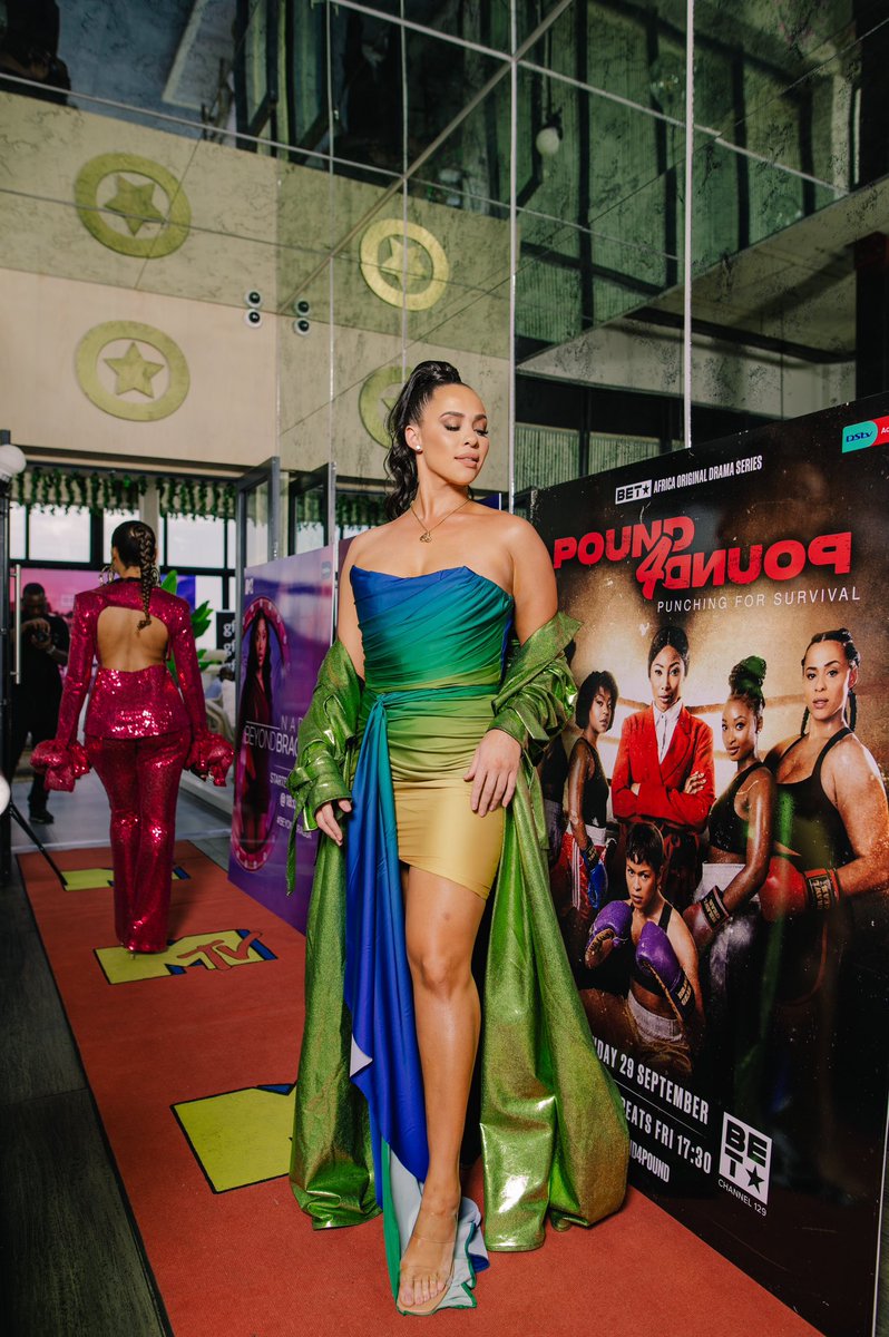 Jabu_Macdonald's tweet photo. Actress Nicole Bessick at the #BETShowcase event yesterday at Rockets, Bryanston, for the showcase of the new BET series ‘Pound 4 Pound’ https://t.co/pCAJzAt1Oa