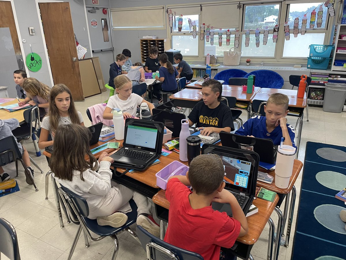 We’ve been enjoying math stations so far this year! Whether it’s working on iReady or playing math games, math stations have been helping us reinforce and practice what we have been learning!