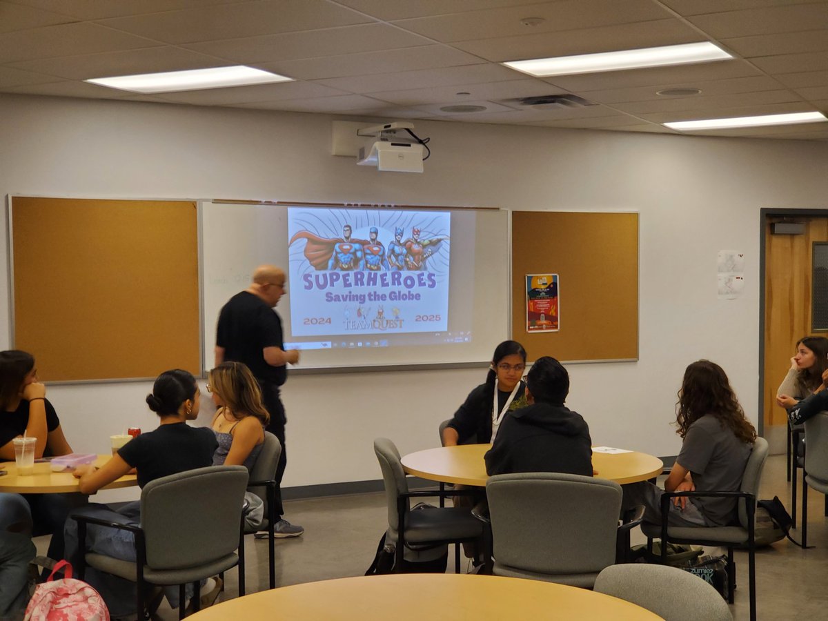 PHHSLibrary's tweet photo. We find Superheroes at Sparta during TeamQuest!! Thank you to #AdventuresinLearning for visiting the land of Sparta!! @PHills_HS @NFranklin_AA https://t.co/OLpNXr2tnL