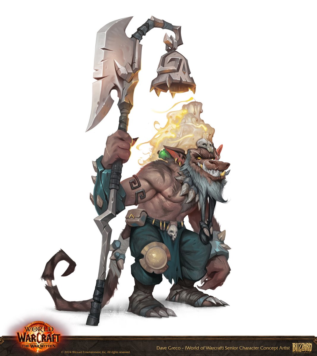 Hey all! Been super afk, but wanted to show what we all had been busy with this past year or two. First up is the final design for Faerin Lothar and the Candle King himself :) Hope everyone has been enjoying The War Within! #TheWarWithin