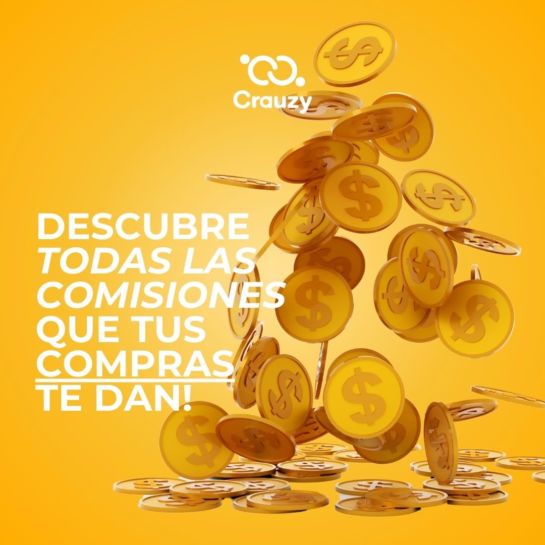 crauzyapp's tweet photo. Todas tus compras, todos tus productos favoritos te dan comisiones gracias al social commerce en Crauzy. Las compras y las de tu red de amigos te generan un ingreso extra al mes para poder soñar cada vez más! 

#crauzy #socialcommerce #ecommerce #mexico #cdmx #marketplace https://t.co/RDBMH9RRI7