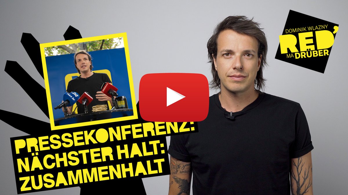 RED' MA DRÜBER | Nächster Halt: Zusammenhalt!

Das Staffel-Finale von Red’ ma drüber - und zugleich die finale Pressekonferenz vor der Nationalratswahl. Mein Appell an euch: Geht’s wählen! Danke.

➔ youtu.be/h8BW_I0DViw