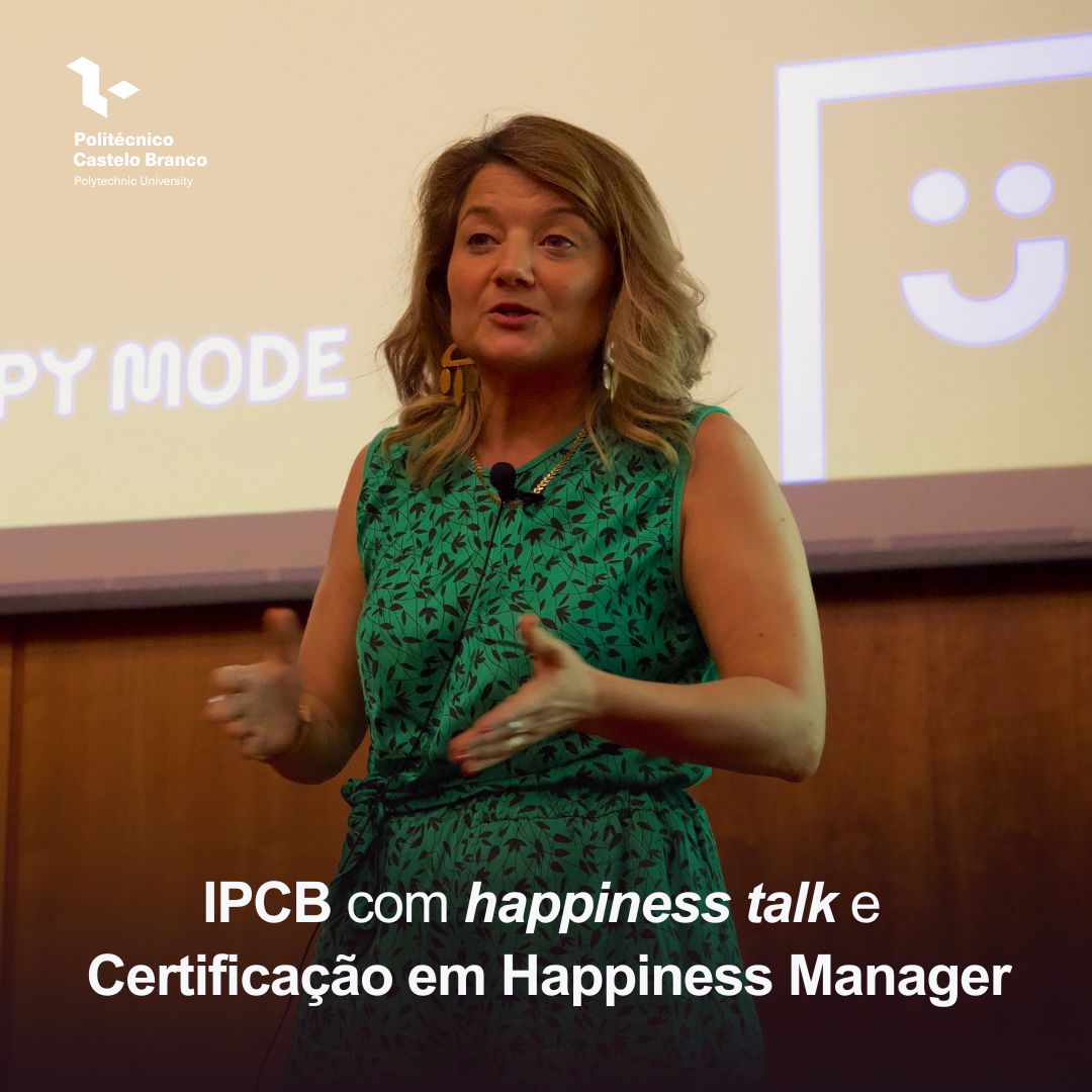 IPCBoficial's tweet photo. Porque felicidade e bem-estar também são importantes no local de trabalho, o IPCB acolheu a ação de formação “Happiness Talk", conduzida por Teresa Preta (Your Happy Mode). Em outubro, na ESE, segue-se a 5.ª Certificação em Happy Manager. 🥳😎
#ipcb #politecnicocastelobranco https://t.co/3wl2BuJf6V