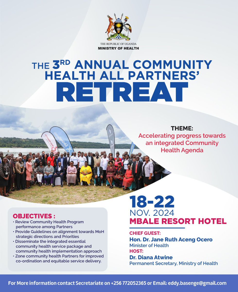 BasengeEdward's tweet photo. Annual Community Health All Partner's Retreat.
#54daystogo https://t.co/HPJcMYWLcr