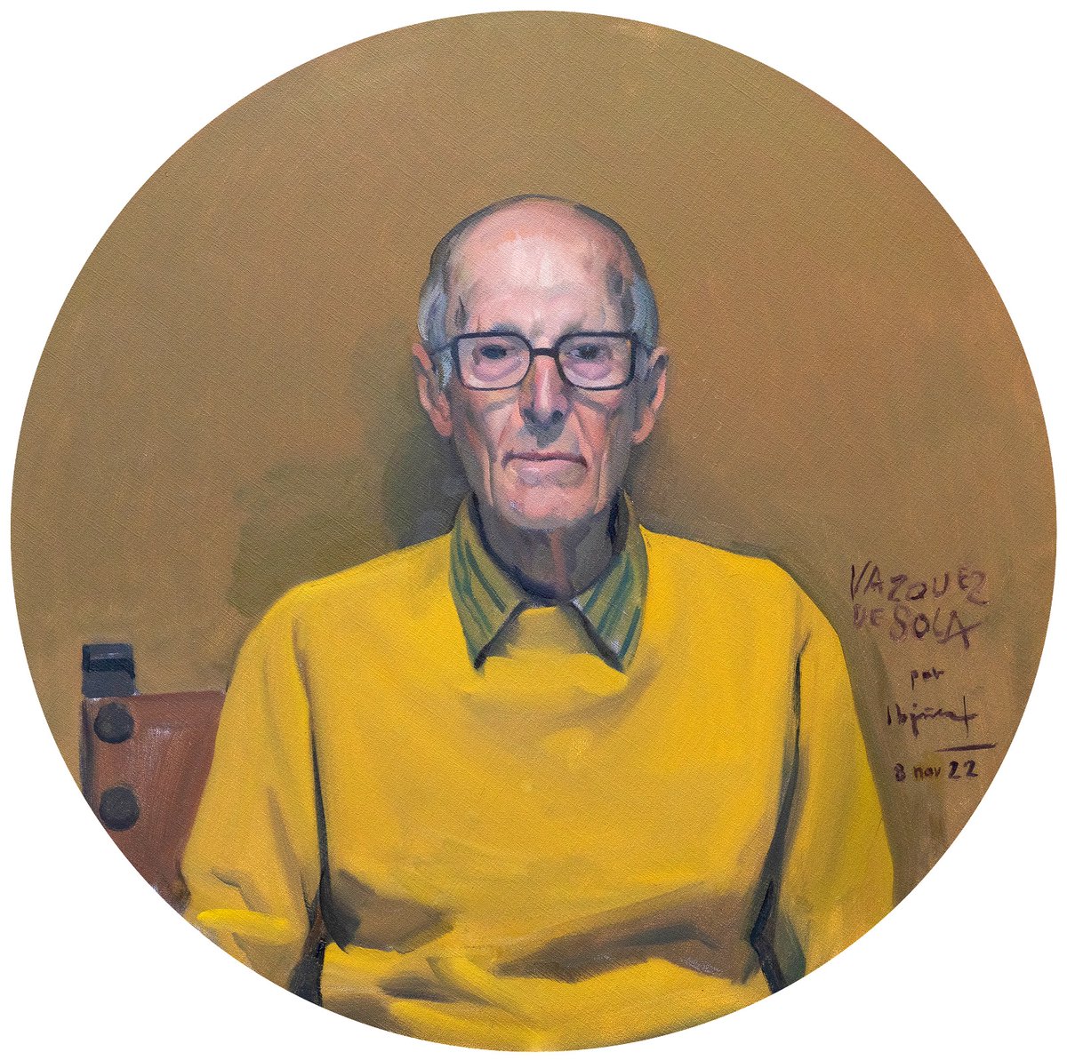 Esta mañana ha fallecido Andrés Vázquez de Sola, mítico dibujante y humorista gráfico, a la edad de 97 años en Monachil.  Desde la fundación Ibáñez Cosentino nos unimos al dolor de su viuda y sus hijos. Sirva como recuerdo emocionado el retrato que Andrés García Ibáñez le hizo.