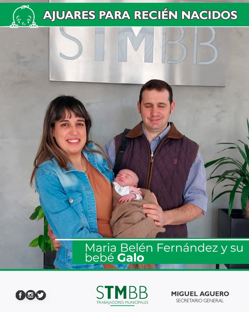 stmbb's tweet photo. ¡Felicitamos a María Belén Fernández y a su bebé Galo! 🎉

Nuestra compañera María Belén, de la Agencia de Innovación, recibió su ajuar y su bonificación por el nacimiento de Galo!

¡Juntos, seguimos apoyando a nuestras familias! 👶❤

@Aguero_M_A

#STMBB #Beneficio #FamiliaSTMBB https://t.co/CXx6s2va7L