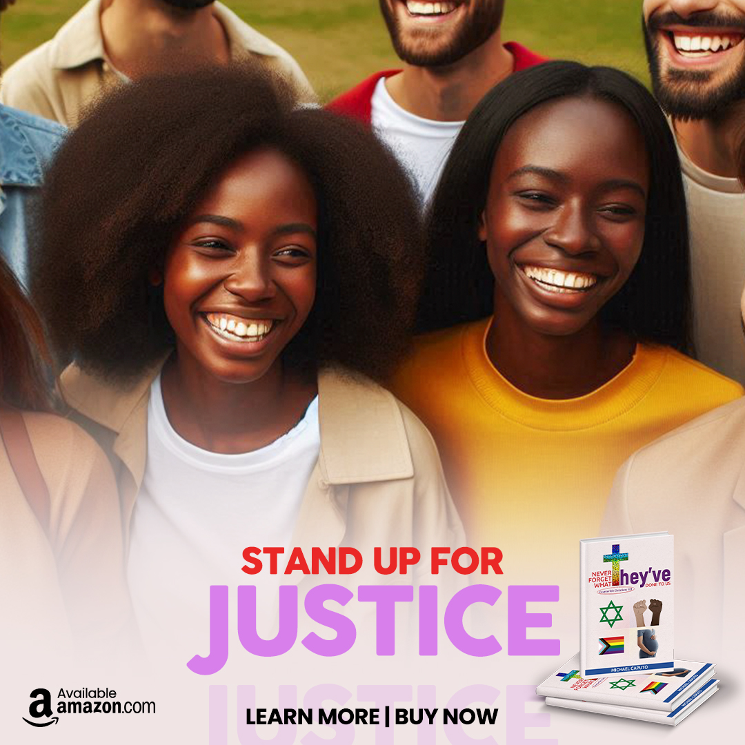 CaputoAuthor's tweet image. Are you ready to join the fight for #justice and spiritual freedom?

Never Forget What They’ve Done To Us: Counterfeit Christians 101, by Michael Caputo, is now available on Amazon.

amz.run/9GxF

#Religion #ReligiousCorruption #ChristianHypocrisy #bookspotlight #lgbtq