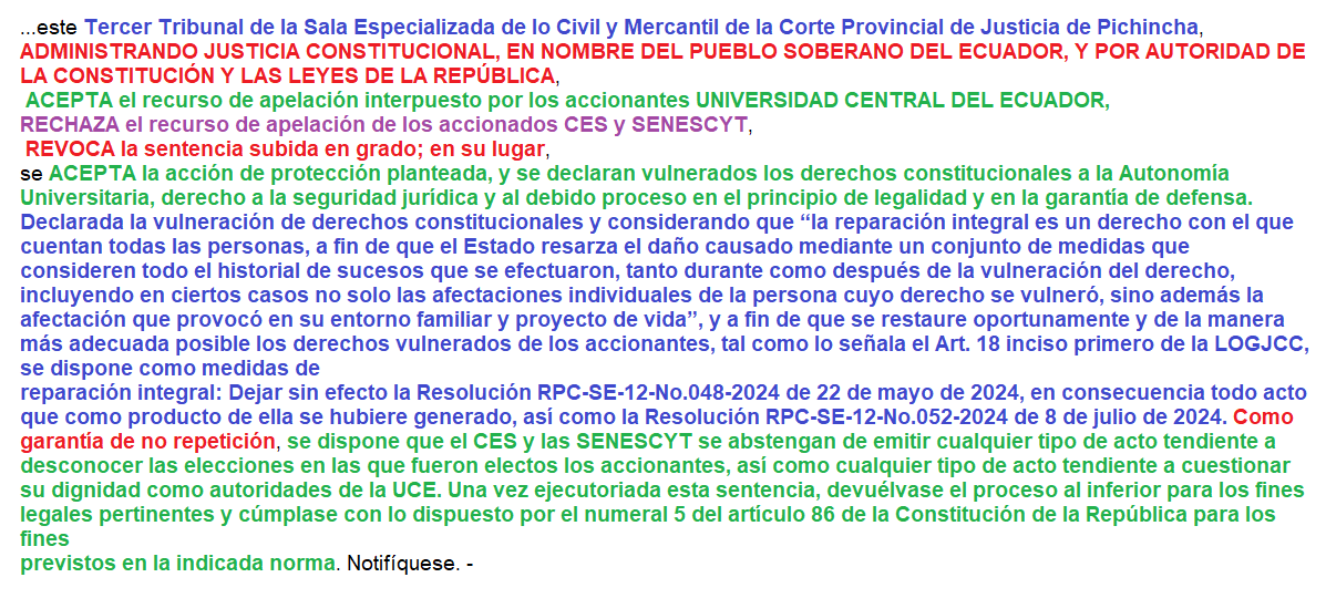 PAEZLAW's tweet photo. Sobre sentencia constitucional elecciones Universidad Central https://t.co/6qzZpDKhL4