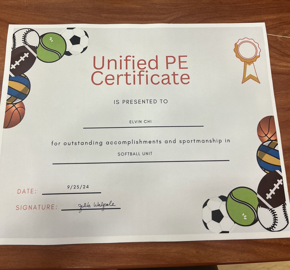 Some of our student standouts this unit. Thank you for your hard work and admirable mentoring skills. 
#unifiedpe 
Elvin Chi 
Justin Mylenski 
Cayden Son 
Max Jeaneaume