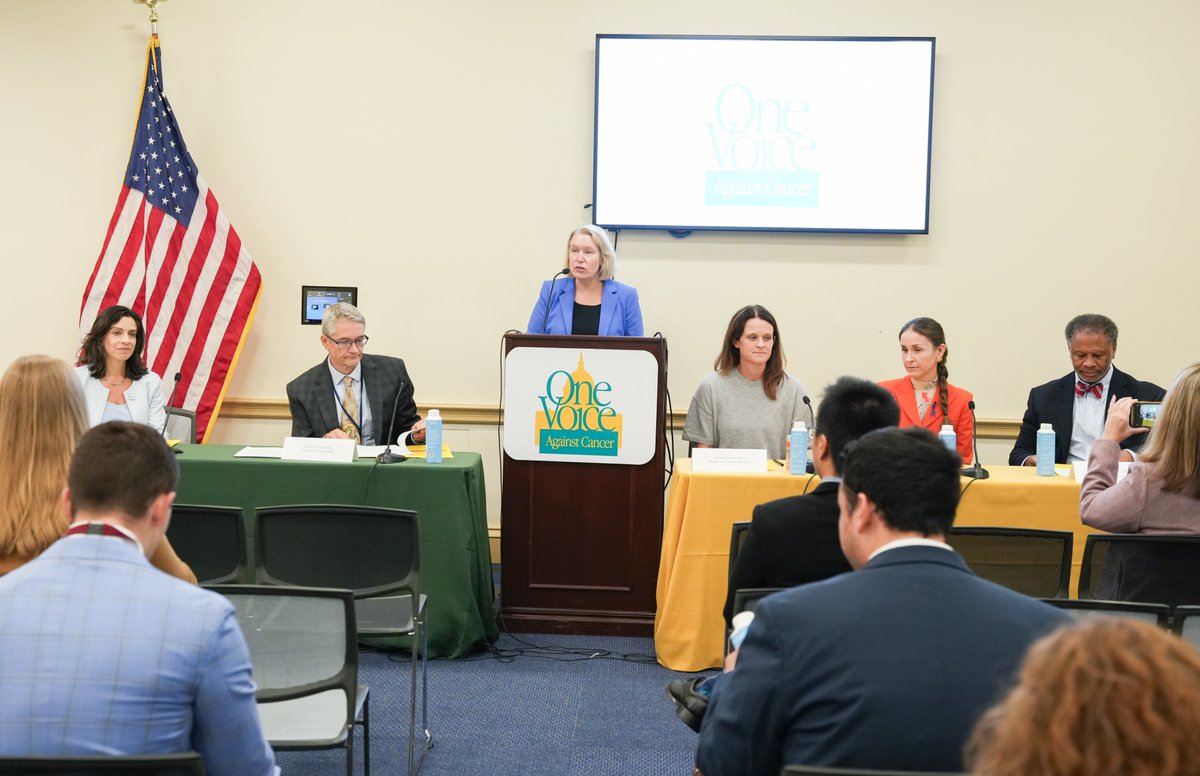 Thank you to all those who joined our lunch briefing earlier this week, especially to our guest speakers from <a href="/ACSCAN/">American Cancer Society Cancer Action Network</a>, <a href="/theNCI/">National Cancer Institute</a>, <a href="/WhiteHouse/">The White House</a>, <a href="/DrRobWinn/">Dr. Rob Winn</a> from <a href="/VCUMassey/">VCU Massey Comprehensive Cancer Center</a>, &amp; <a href="/YaleMed/">Yale School of Medicine</a>! Together, as #OneVoiceAgainstCancer, we can work towards better cancer care for all &amp; save lives!💗