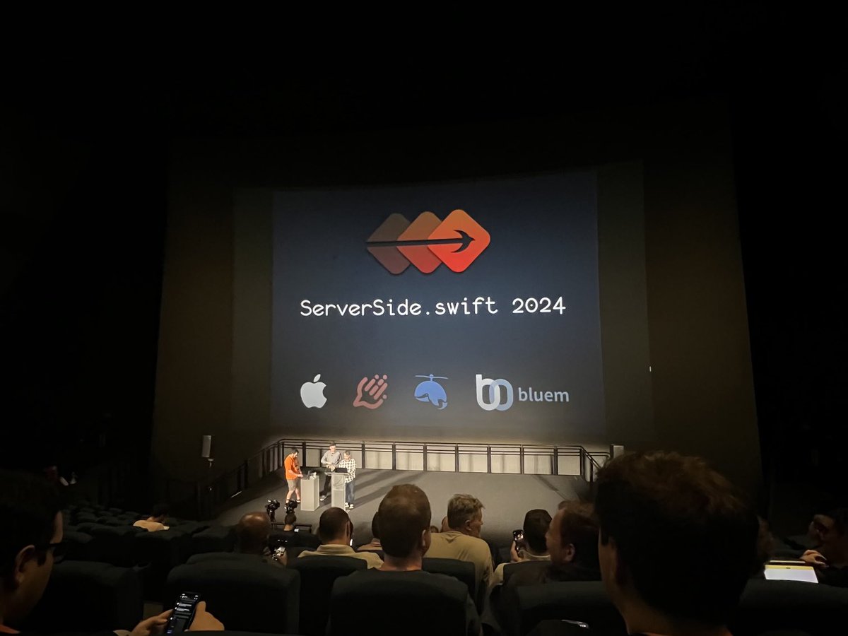 iOSSwift's tweet image. @ #ServerSideSwift2024 🚀