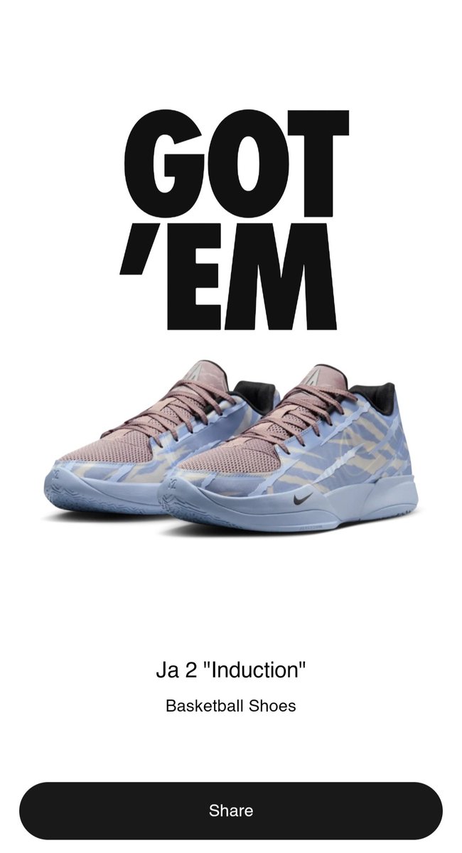 Amanda_Baggot's tweet photo. First time participating in a sneaker release! @JaMorant #him #memphis https://t.co/rnjK5QTu7W